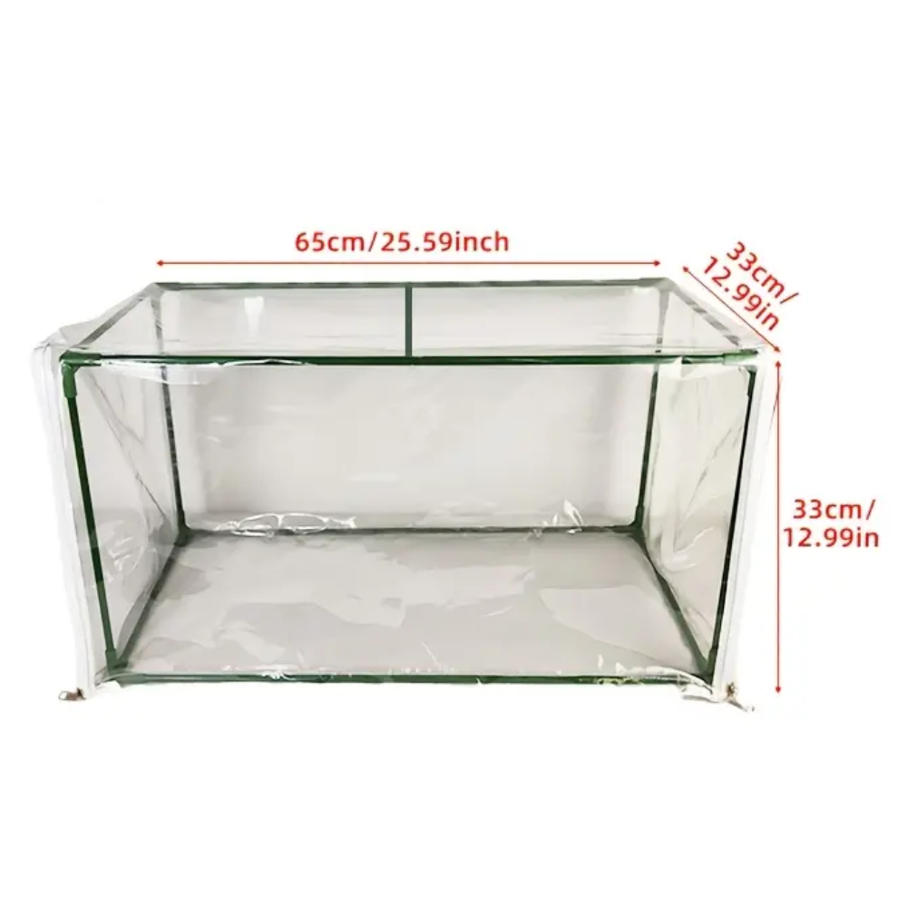 Jardioui Mini Serre Protectrice Compacte Transparente