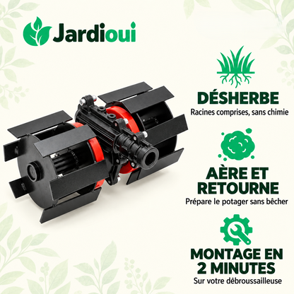 Rueda de Deshierbe Polivalente Multi-Terreno