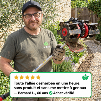 Rueda de Deshierbe Polivalente Multi-Terreno