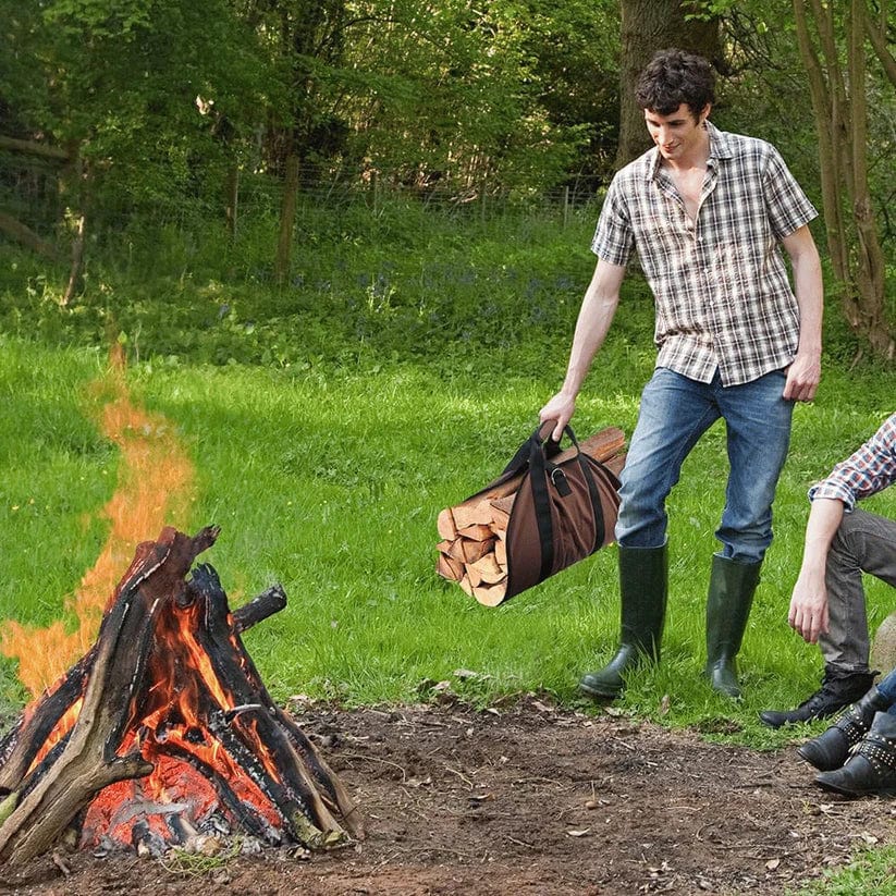 Jardioui 1 Sac (29.90 €/ pcs) Sac de Transport de Bûches Compact Ultra-Résistant