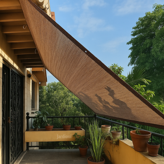 Jardioui 2x3m Voile d'Ombrage Trapeze pour Terrasse