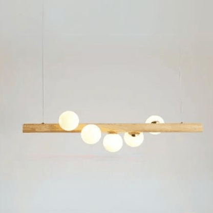 Jardioui 5 Lumières Lustre Chic et Moderne à Boules Suspendues