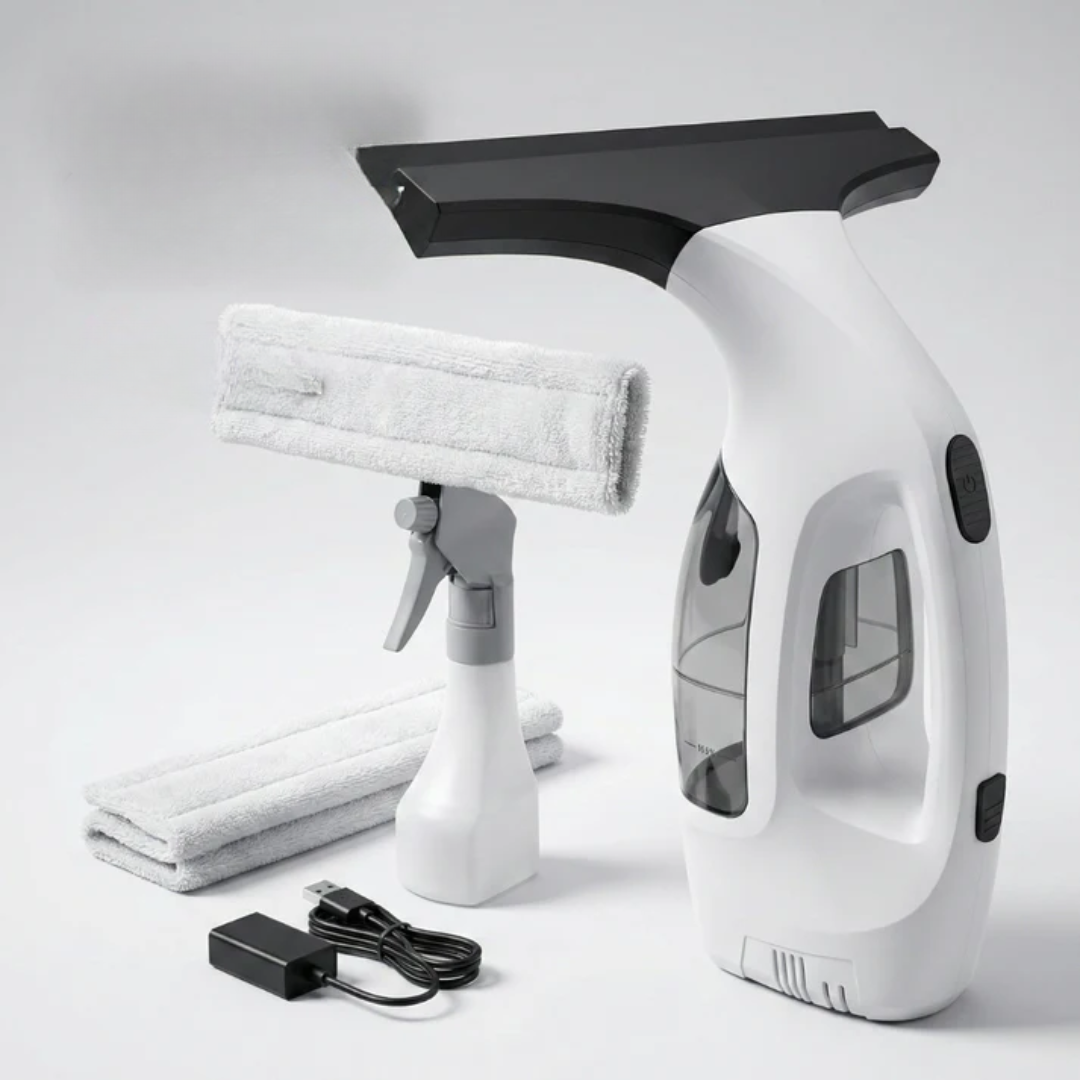 Jardioui Aspirateur de Vitres Rechargeable Haute Performance