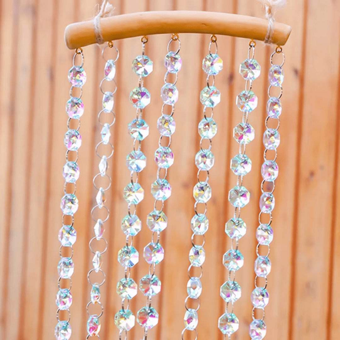 Jardioui Chandelier en Cristal Attrape-Soleil Éblouissant