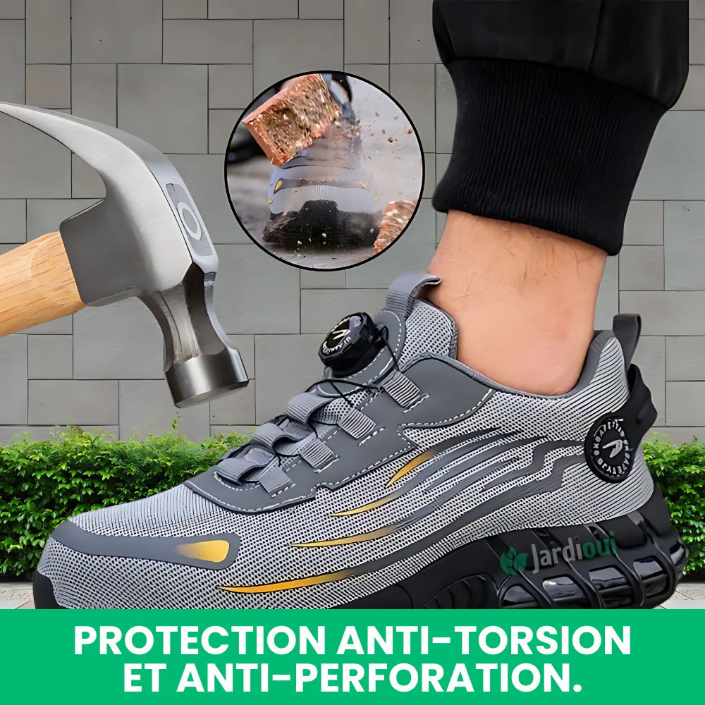 Jardioui Chaussures de Sécurité Ultra-Résistantes Premium