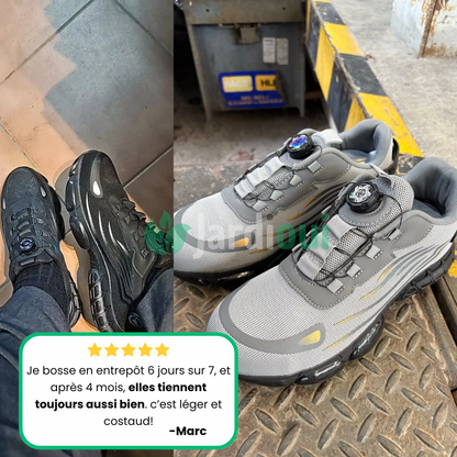 Jardioui Chaussures de Sécurité Ultra-Résistantes Premium