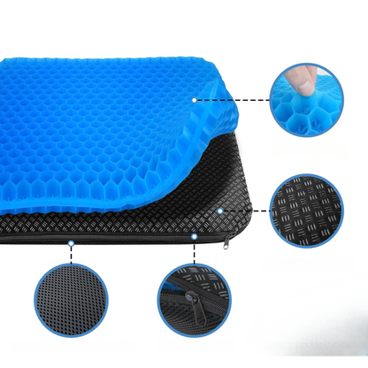 Jardioui Coussin de siège rafraîchissant en gel pour voiture
