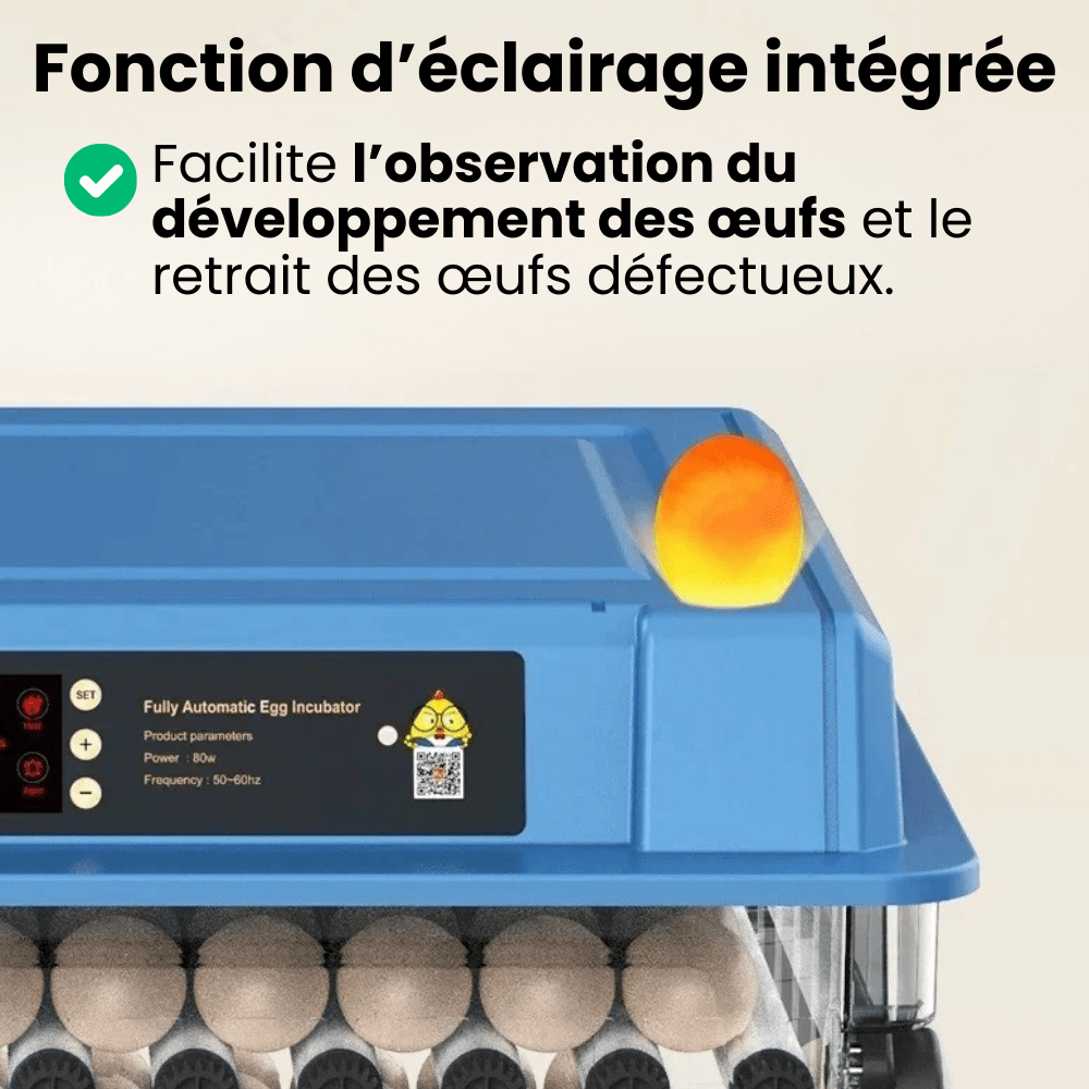 Jardioui Couveuse Automatique Professionnelle Poulailler