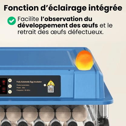 Jardioui Couveuse Automatique Professionnelle Poulailler