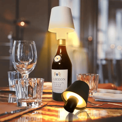 Jardioui Lampe LED Sans Fil Bouteille de Vin Innovante