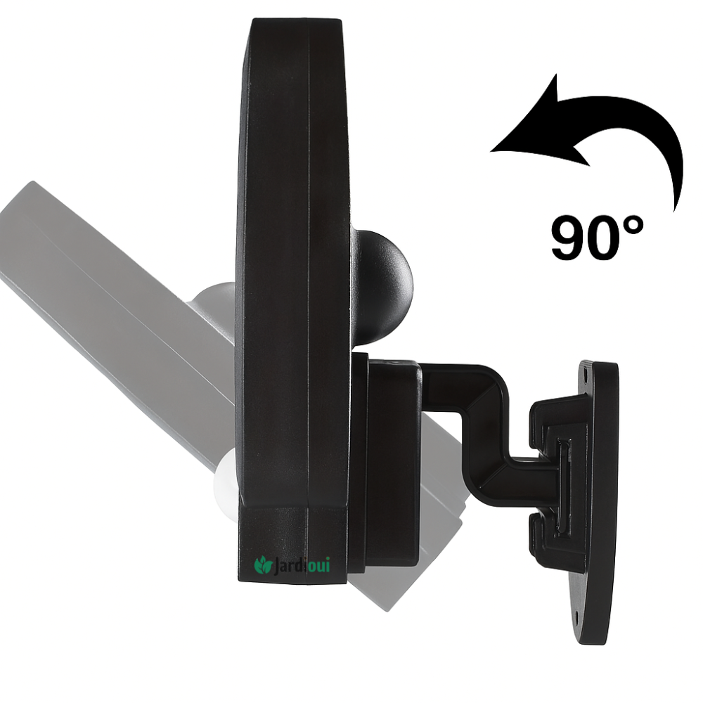 Jardioui Lampe Solaire Puissante avec Détecteur de Mouvement