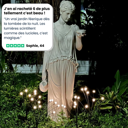 Jardioui Lampes LED Lucioles à Énergie Solaire - Offre Spéciale