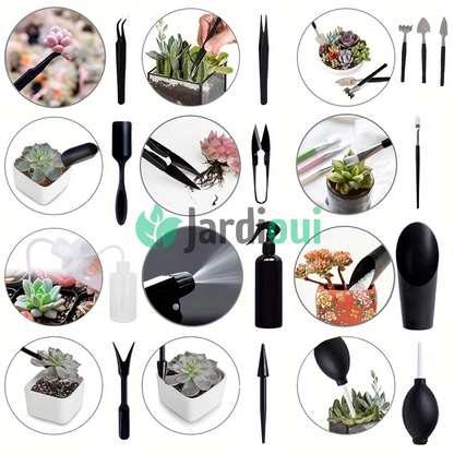 Jardioui 0 Lot de 21 Mini Outils de Jardinage