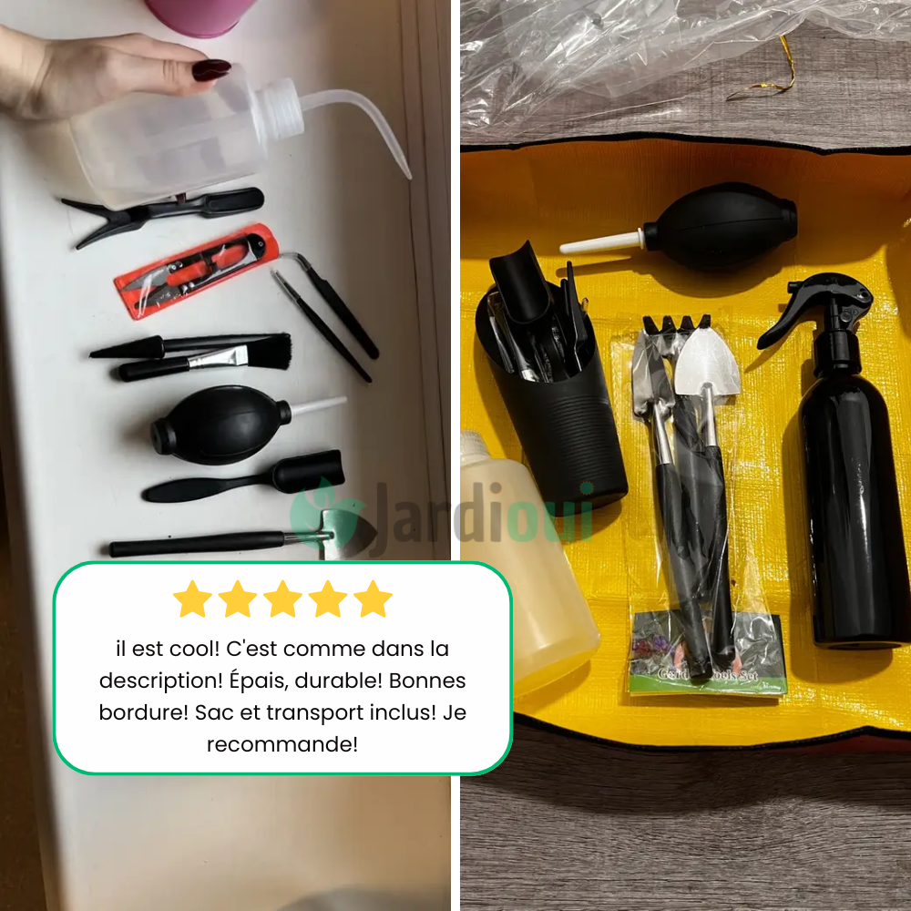 Jardioui 0 Lot de 21 Mini Outils de Jardinage
