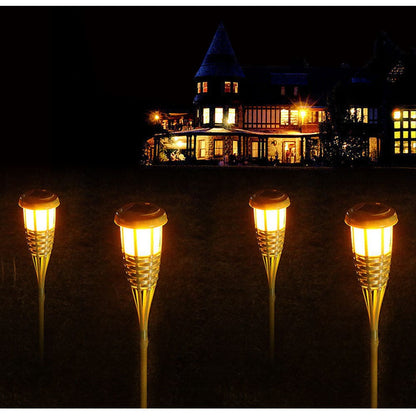 Jardioui Lueur Tiki - Lampe Solaire Extérieure
