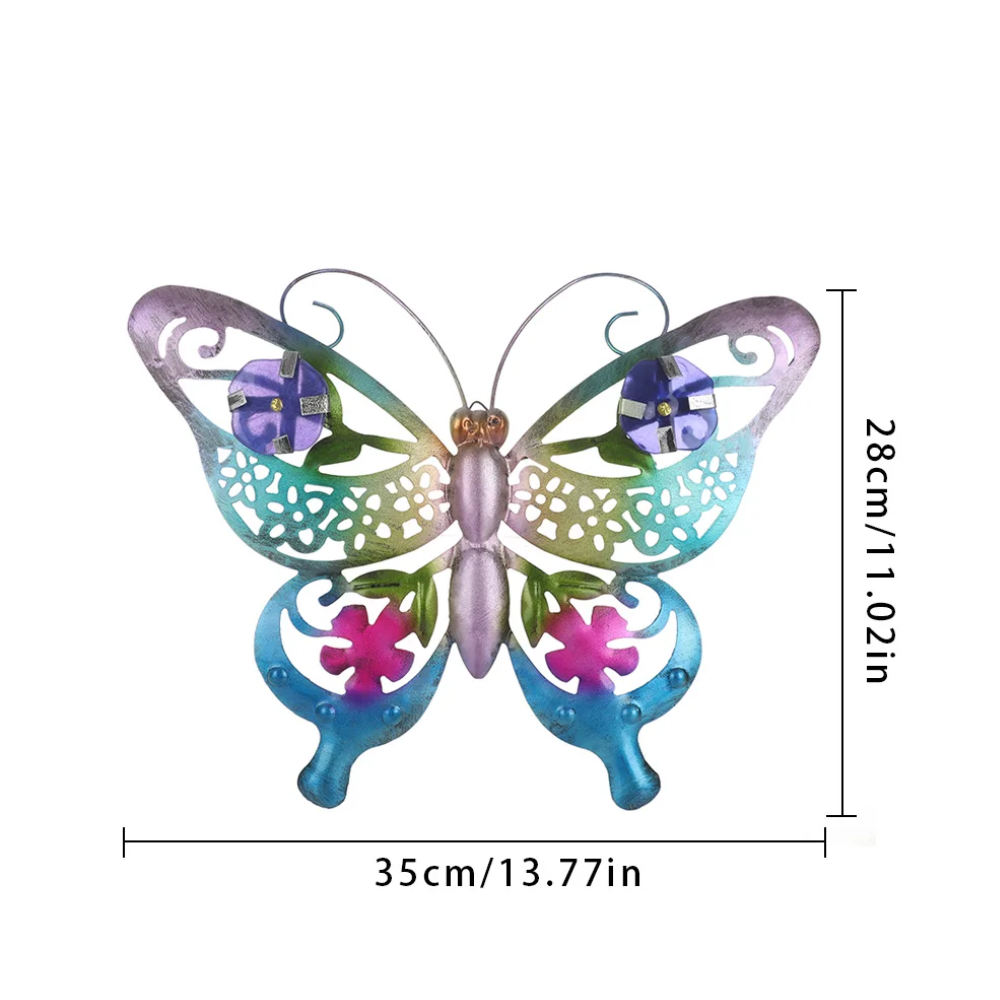 Jardioui Papillon Mural Décoratif de Jardin