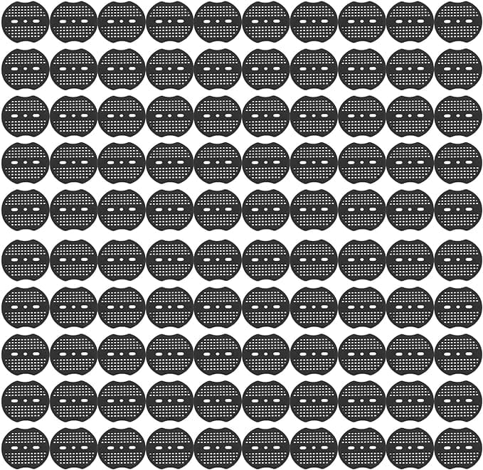 Jardioui Piquet de Paillage de Jardin Métallique Robuste (30 Pièces + 10 Offertes)