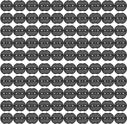 Jardioui Piquet de Paillage de Jardin Métallique Robuste (30 Pièces + 10 Offertes)