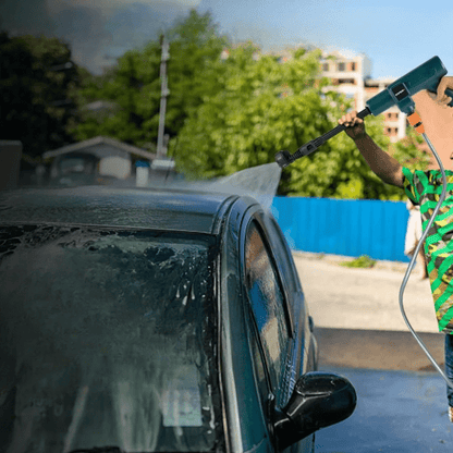 Jardioui Pistolet de Lavage de Voiture Sans Fil Ultra-pratique (+ Batterie Offerte )