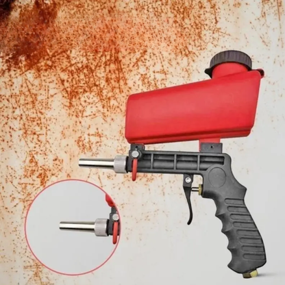 Jardioui Pistolet de Sablage Réglable Puissant