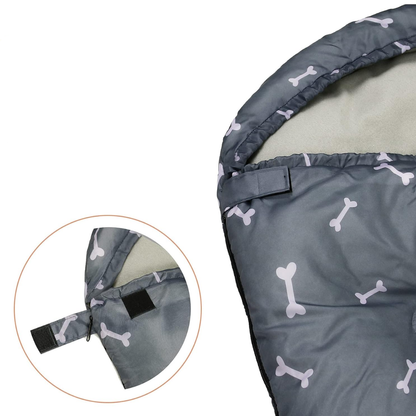 Jardioui Sac de Couchage Extérieur Ultra-Confort pour Chien
