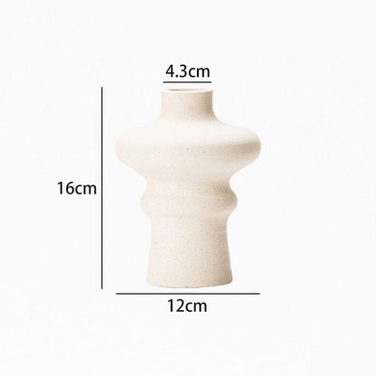 frJardioui Vase en Céramique "Ŝtormo"