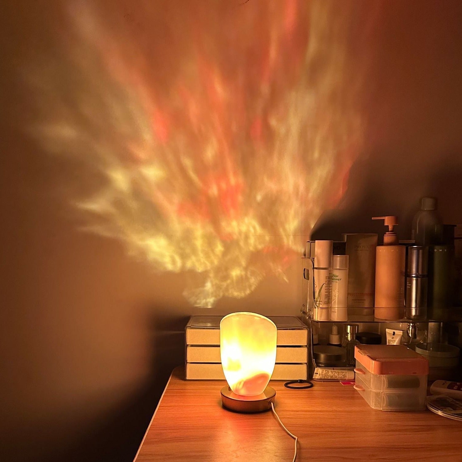 Jardioui Lampe Multicolore WaterFlame™